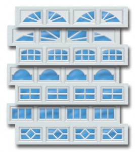 San Antonio Garage Door - Window Options